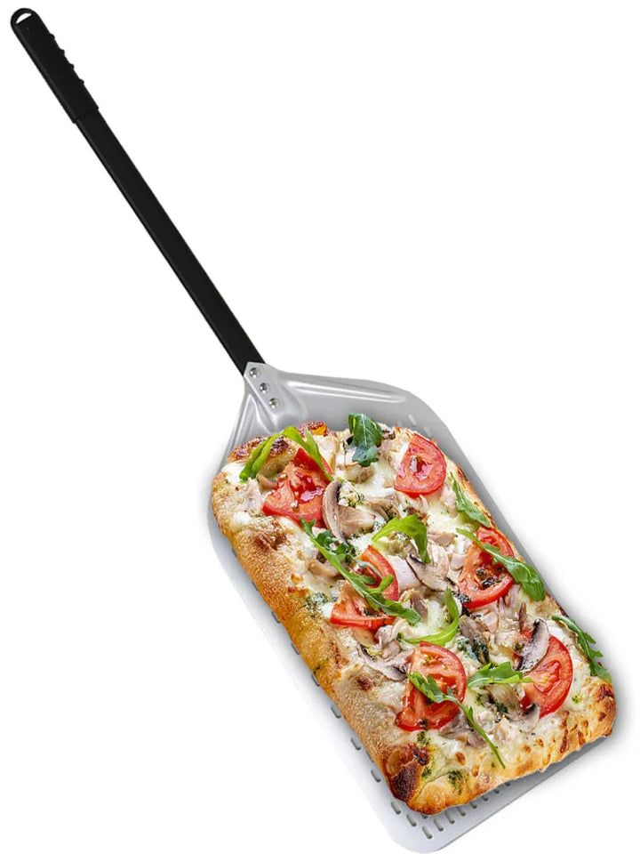 Big Pizza Perforert Spade Paddle Håndtak for Ovn Pizza Baking Verktøy | Skanto