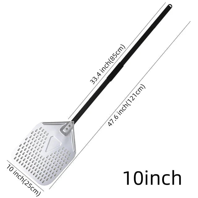 Big Pizza Perforert Spade Paddle Håndtak for Ovn Pizza Baking Verktøy | Skanto