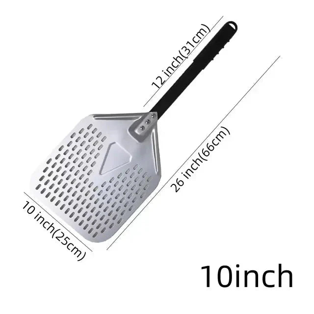 Big Pizza Perforert Spade Paddle Håndtak for Ovn Pizza Baking Verktøy | Skanto