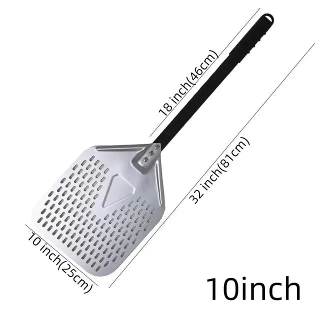 Big Pizza Perforert Spade Paddle Håndtak for Ovn Pizza Baking Verktøy | Skanto