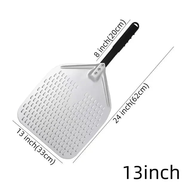 Big Pizza Perforert Spade Paddle Håndtak for Ovn Pizza Baking Verktøy | Skanto