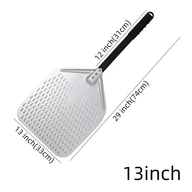 Big Pizza Perforert Spade Paddle Håndtak for Ovn Pizza Baking Verktøy | Skanto
