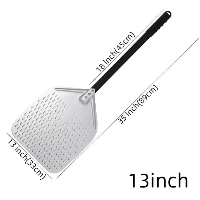 Big Pizza Perforert Spade Paddle Håndtak for Ovn Pizza Baking Verktøy | Skanto