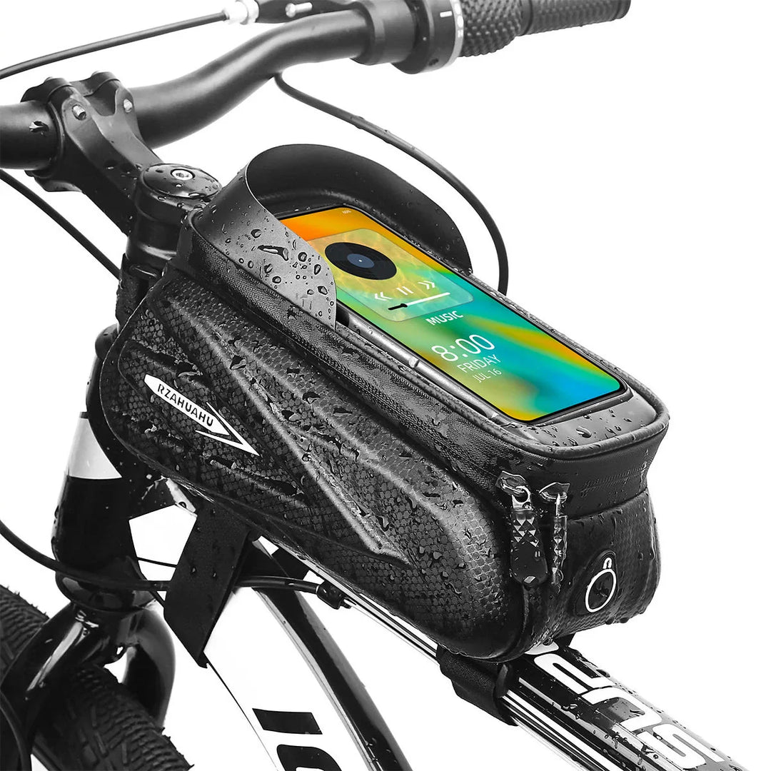 Skanto | BikeGear PRO – Vanntett sykkelveske med berøringsskjerm og hodetelefonkontakt