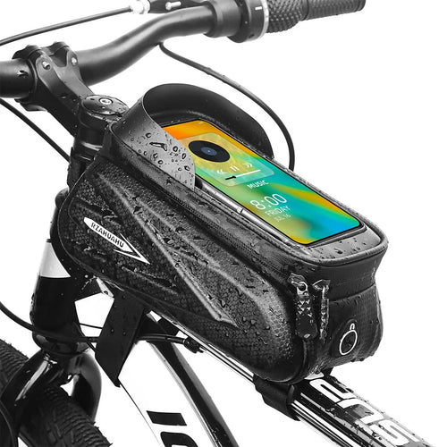 Skanto | BikeGear PRO – Vanntett sykkelveske med berøringsskjerm og hodetelefonkontakt