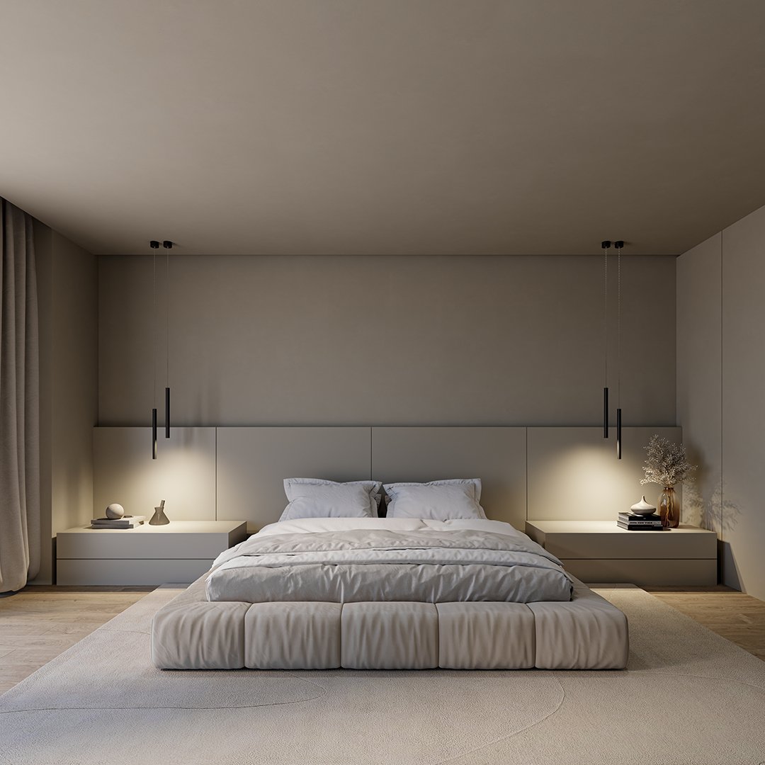 Skanto | RayAura Minimalistisk LED Pendellampe | Moderne Design | Elegant Taklampe for Stue & Kontor