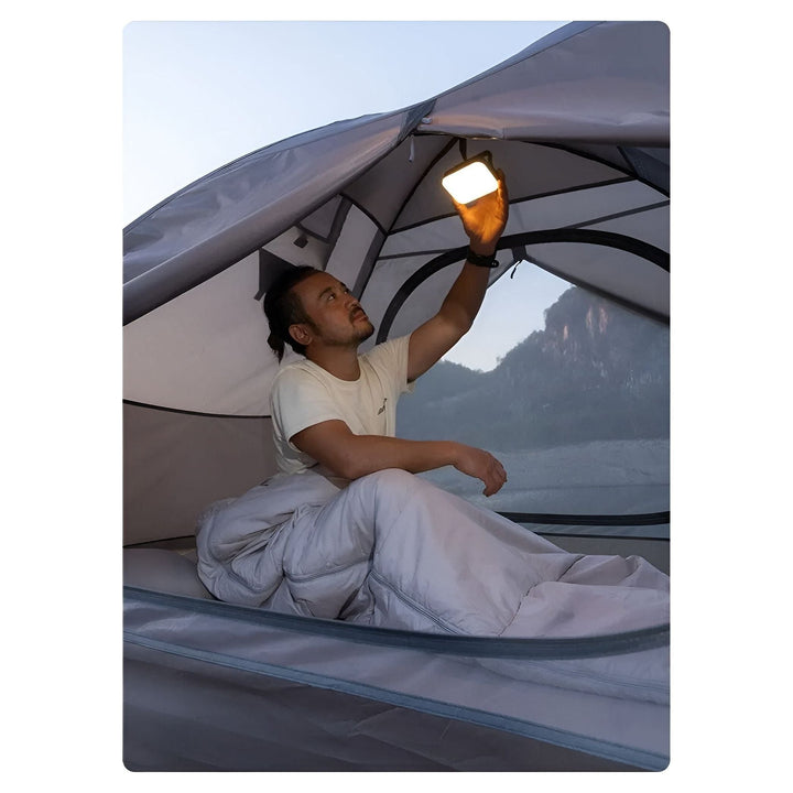 MagnaGlow – Magnetisk oppladbar LED-lampe med rund, kompakt design Skanto
