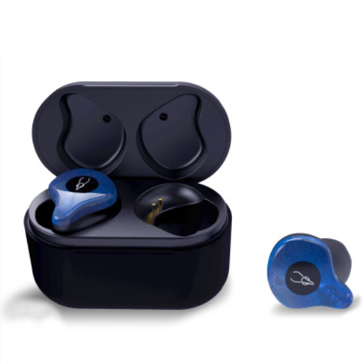 Skanto | Bluetooth 5.0 TWS Ørepropper med Ladeetui, Stereo HiFi Lyd & HD Mikrofon, for Løping, Kjøring & Treningssenter