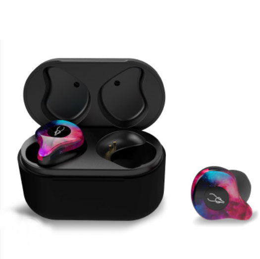 Skanto | Bluetooth 5.0 TWS Ørepropper med Ladeetui, Stereo HiFi Lyd & HD Mikrofon, for Løping, Kjøring & Treningssenter