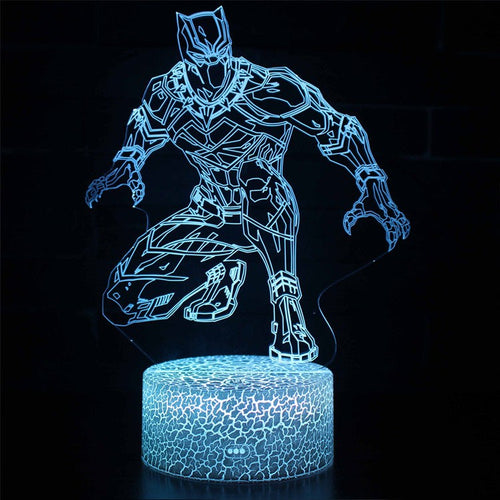 Skanto | 3D Lampe Marvel Black Panther Stealth