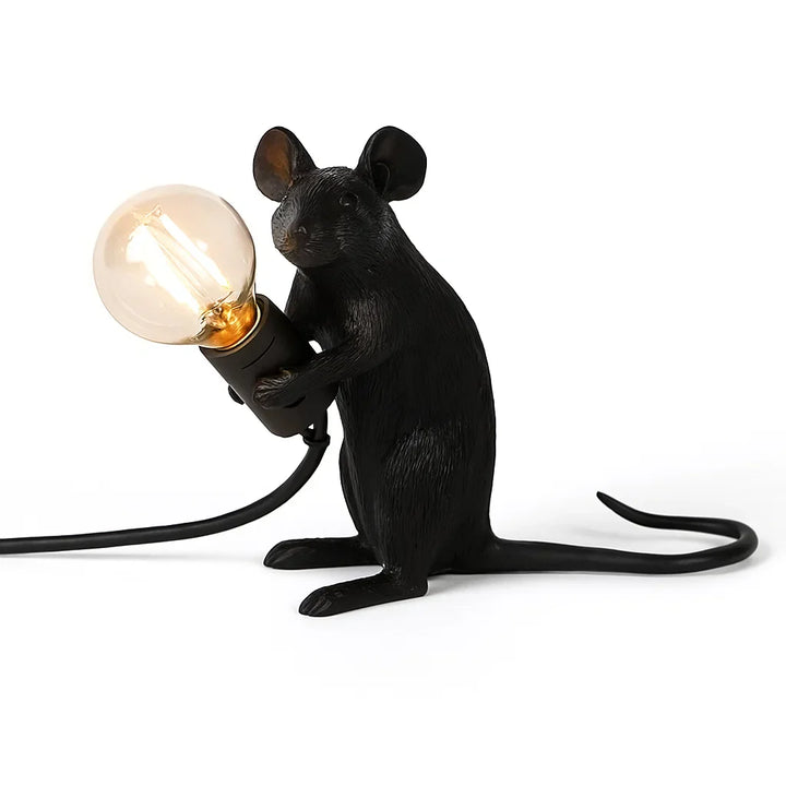 Skanto | LED Harpiks Mus Bordlampe Moderne Belysning