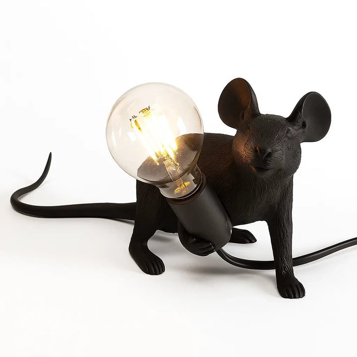 Skanto | LED Harpiks Mus Bordlampe Moderne Belysning