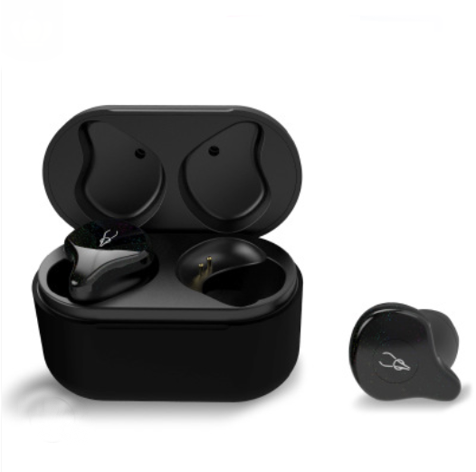 Skanto | Bluetooth 5.0 TWS Ørepropper med Ladeetui, Stereo HiFi Lyd & HD Mikrofon, for Løping, Kjøring & Treningssenter