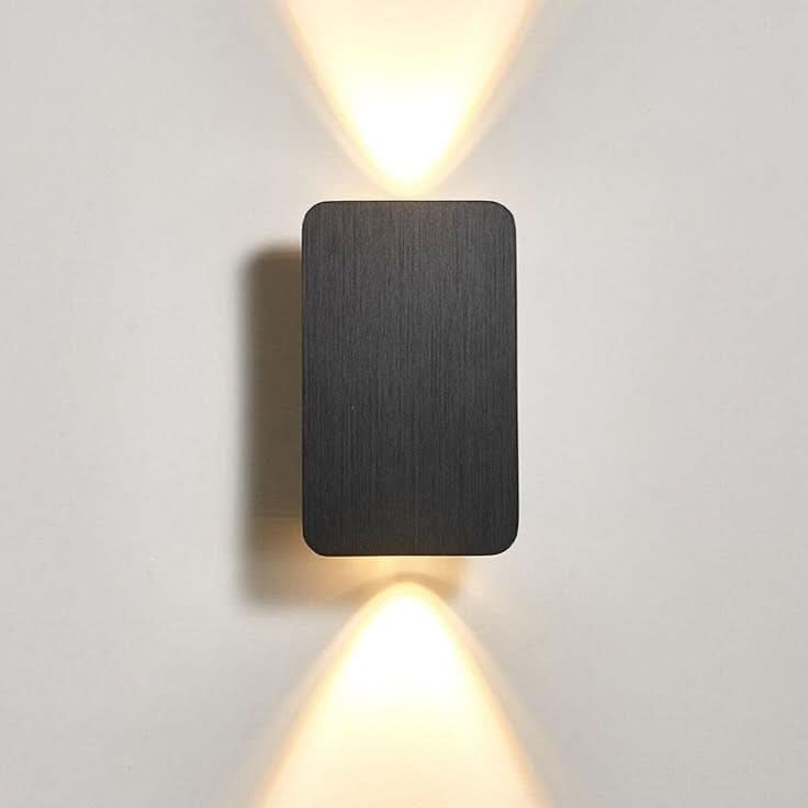 Skanto | Nordisk Minimalistisk Aluminium Rektangulær LED Vegglampe
