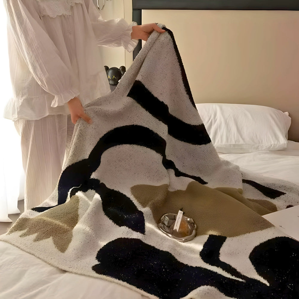 Skanto | Onyx Koselig All-Season Reiseseng Te Blanket