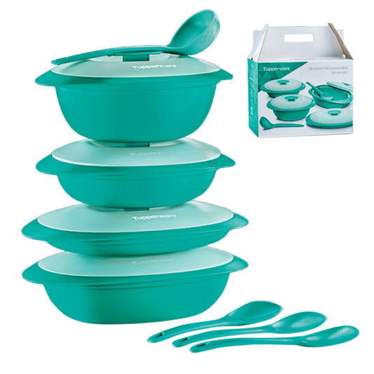 Norvo | Tupperware Blossom Mikrobølgeovn-servise