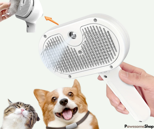 Pet Steam Brush with Steam Cleaning | Skanto
