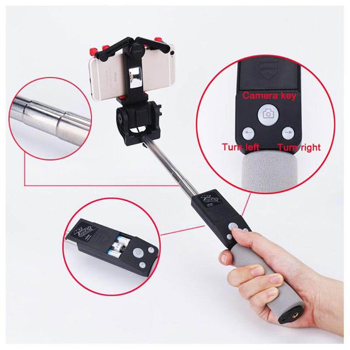 Skanto | Selfie Stang "Image Arc" med 360° Rotasjon & Bluetooth Fjernkontroll