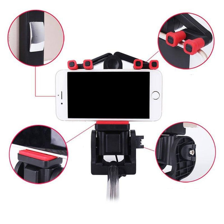 Selfie-Stick "Image Arc" med 360°-Drehung og Bluetooth-Fernbedienung