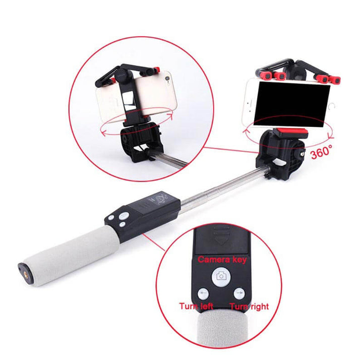 Selfie-Stick "Image Arc" med 360°-Drehung og Bluetooth-Fernbedienung