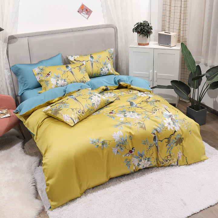 Tropical Haven Dynecover Sett (Egyptisk Bomull, 500 TC) | Skanto