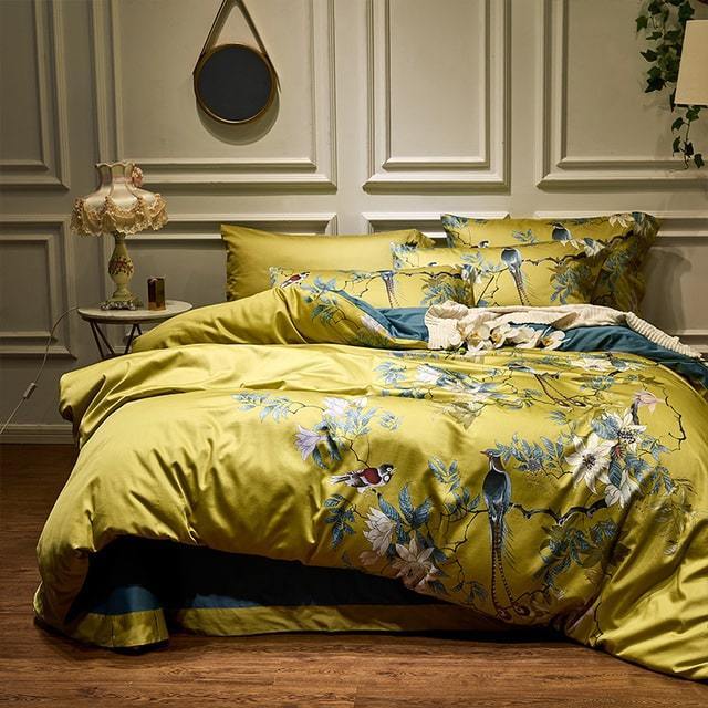 Tropical Haven Dynecover Sett (Egyptisk Bomull, 500 TC) | Skanto