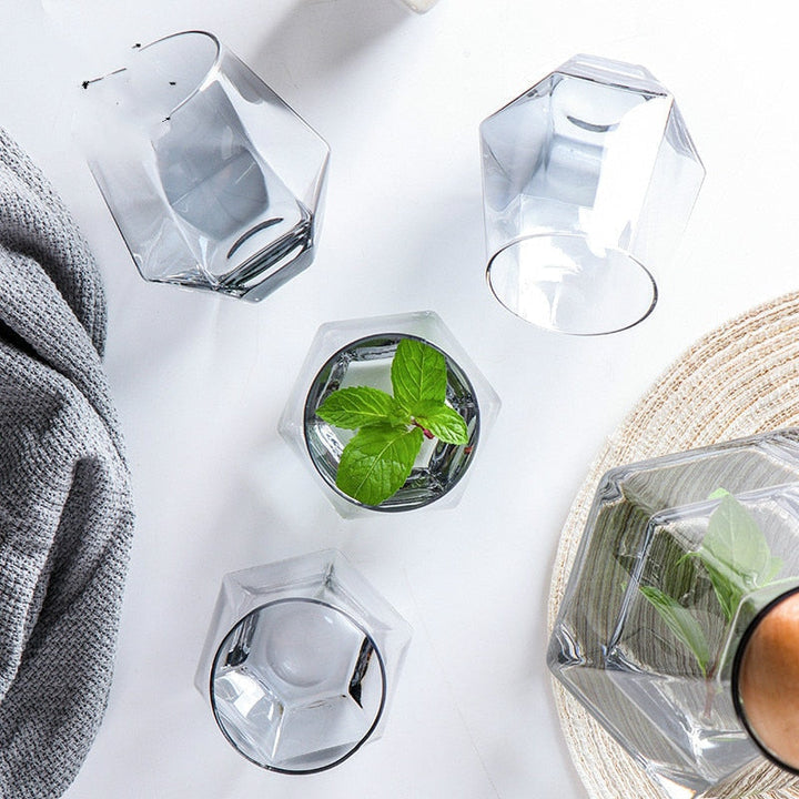 Kokt Vann Kaldt Vann Kanne Sett Krystall Glass Vannkanne Vannkop | Skanto