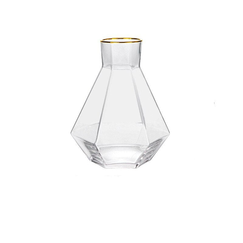 Kokt Vann Kaldt Vann Kanne Sett Krystall Glass Vannkanne Vannkop | Skanto