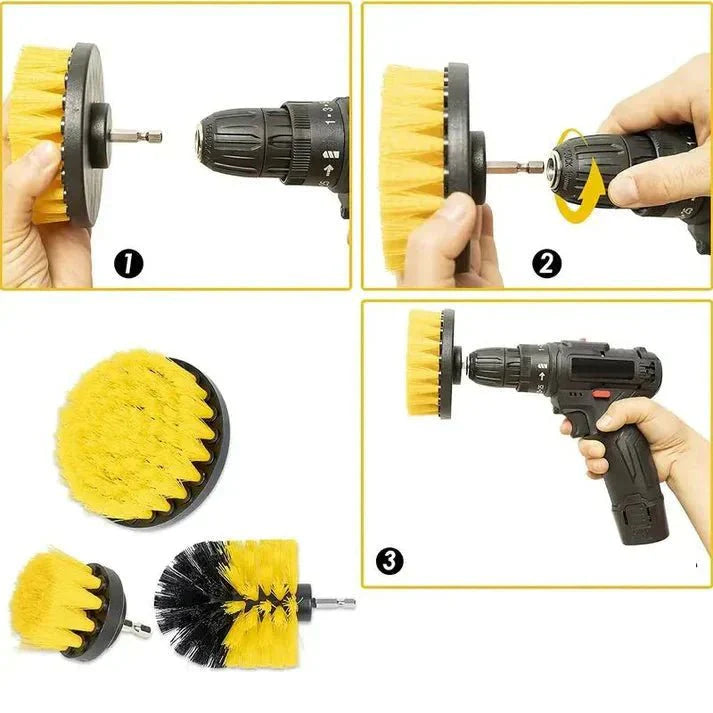 TurboClean Umiddelbar rengjøring av felgene - 3 deler | Skanto