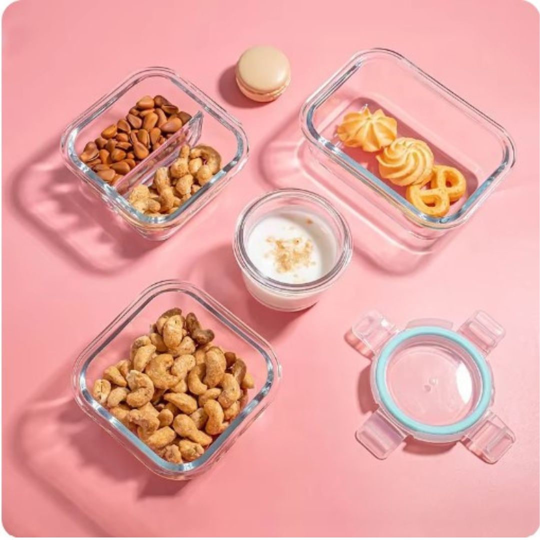 Skanto | Borosilikatglass Lunsjboks - GlassGuard Bento