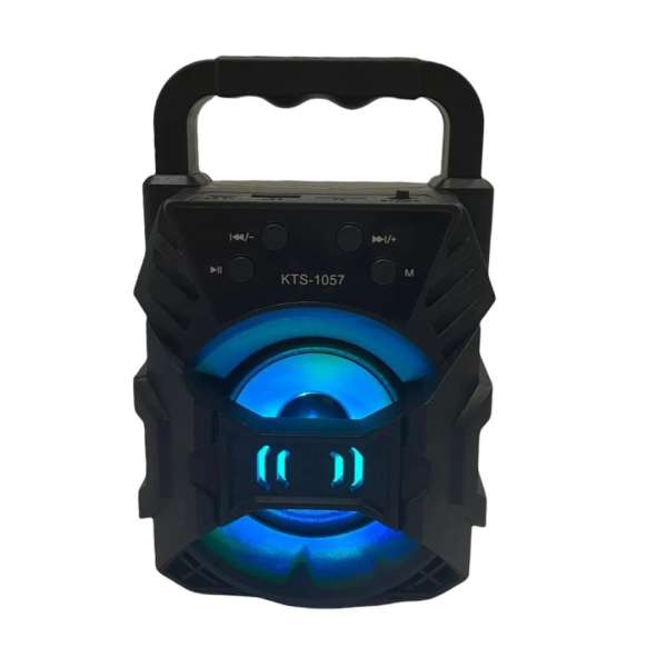 Skanto | SoundPulse Trådløs Høyttaler – Bluetooth Høyttaler med FM, USB & Lysshow
