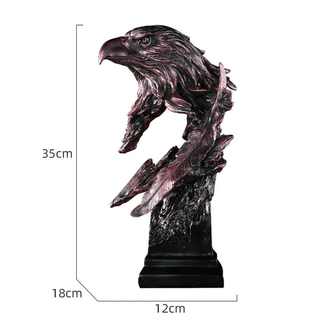 Skanto | Dekorativ Bronse Ørn Skulptur – Aquila
