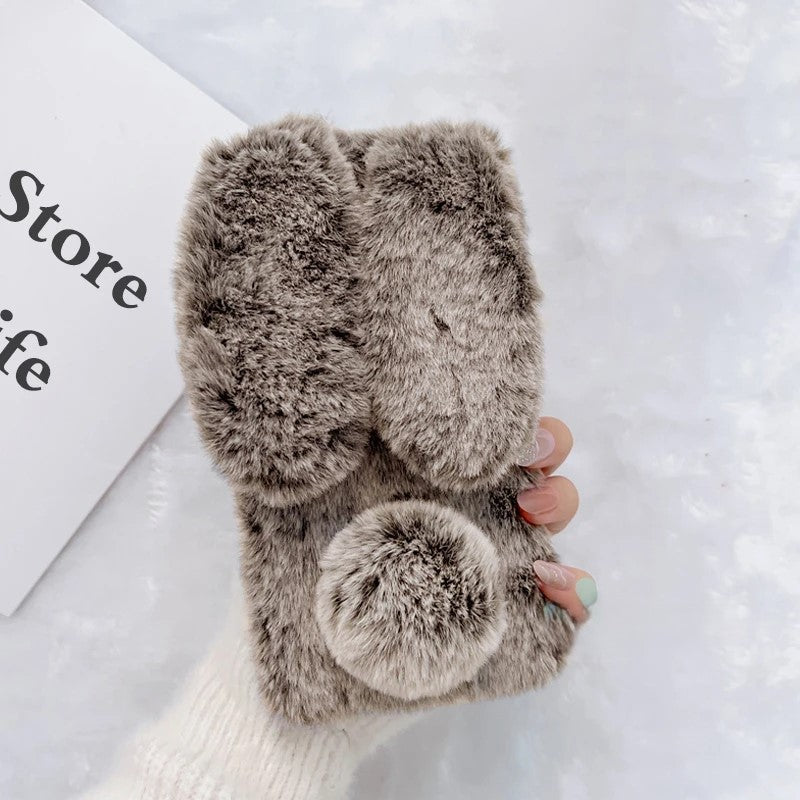 Skanto | Søt Hund Fluffy Snuggly iPhone Etui