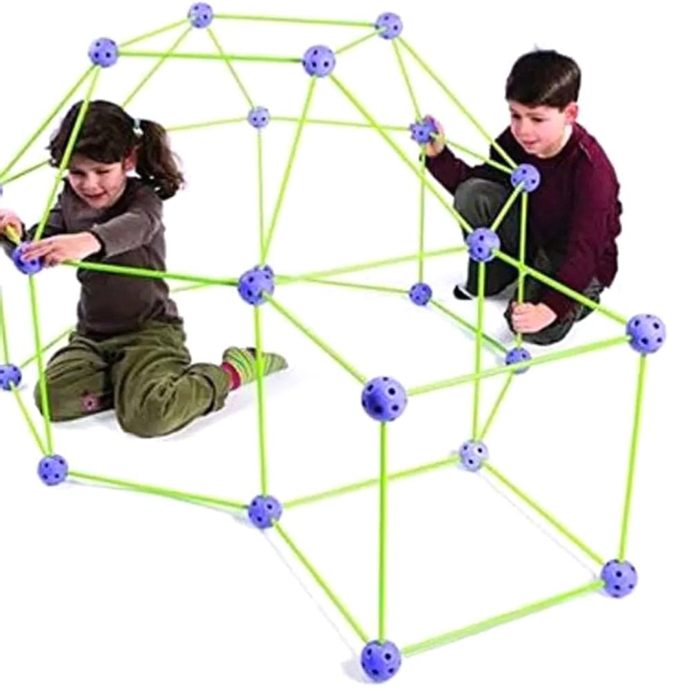 Norvo | Buildadream Tent – Kreativt bygge leketøy for barn – Fantasifull lek og læringseventyr