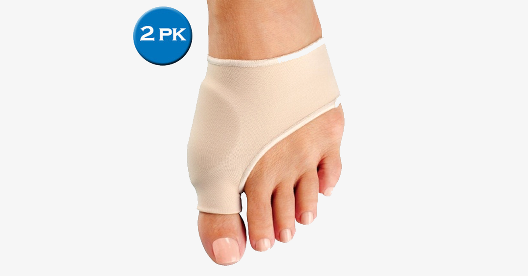 Skanto | 2 Pakke: Hallux Valgus Beskyttelse og Detox Ermer med Euro Naturgel