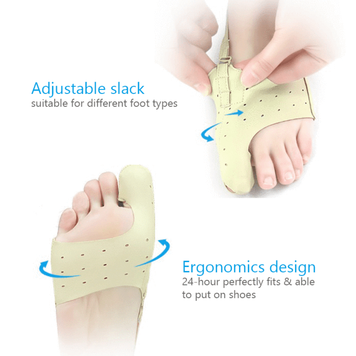 Skanto | Elastisk Bunion Korrigerer Fot Tå Hallux Ortopedisk Pleie