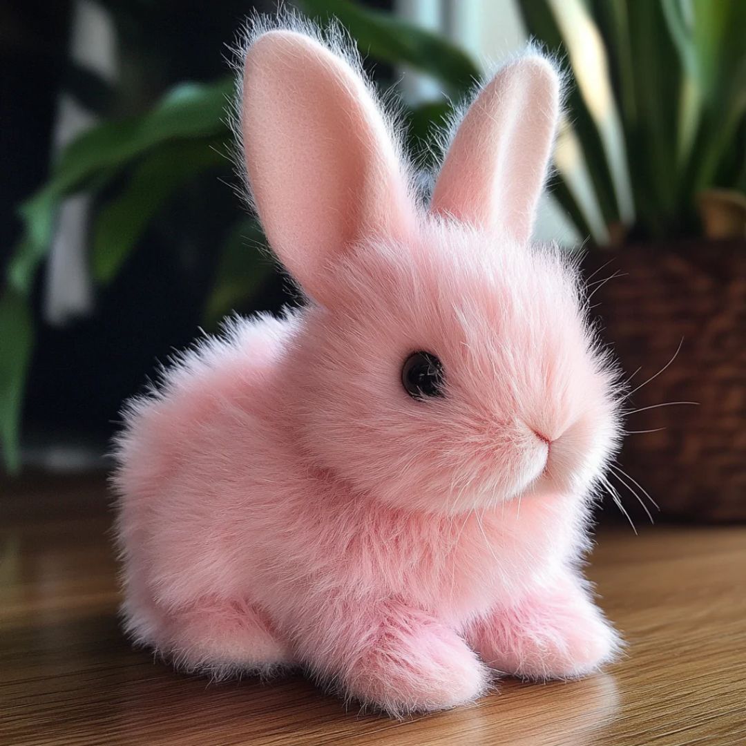 Skanto | BunnyLoom Interaktiv Plush | Realistisk hoppende kaninleke for barn