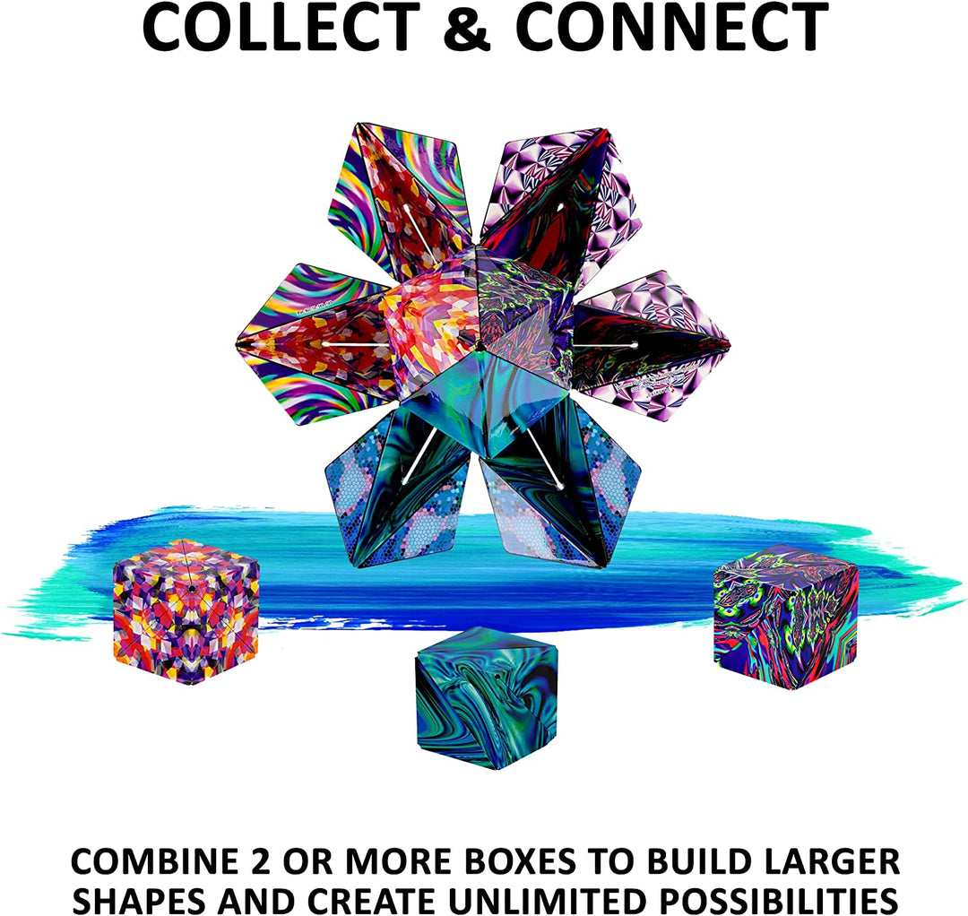 Skanto | FoldFun Form Kube – Kreativ 3D Puslespill for Barn og Voksne
