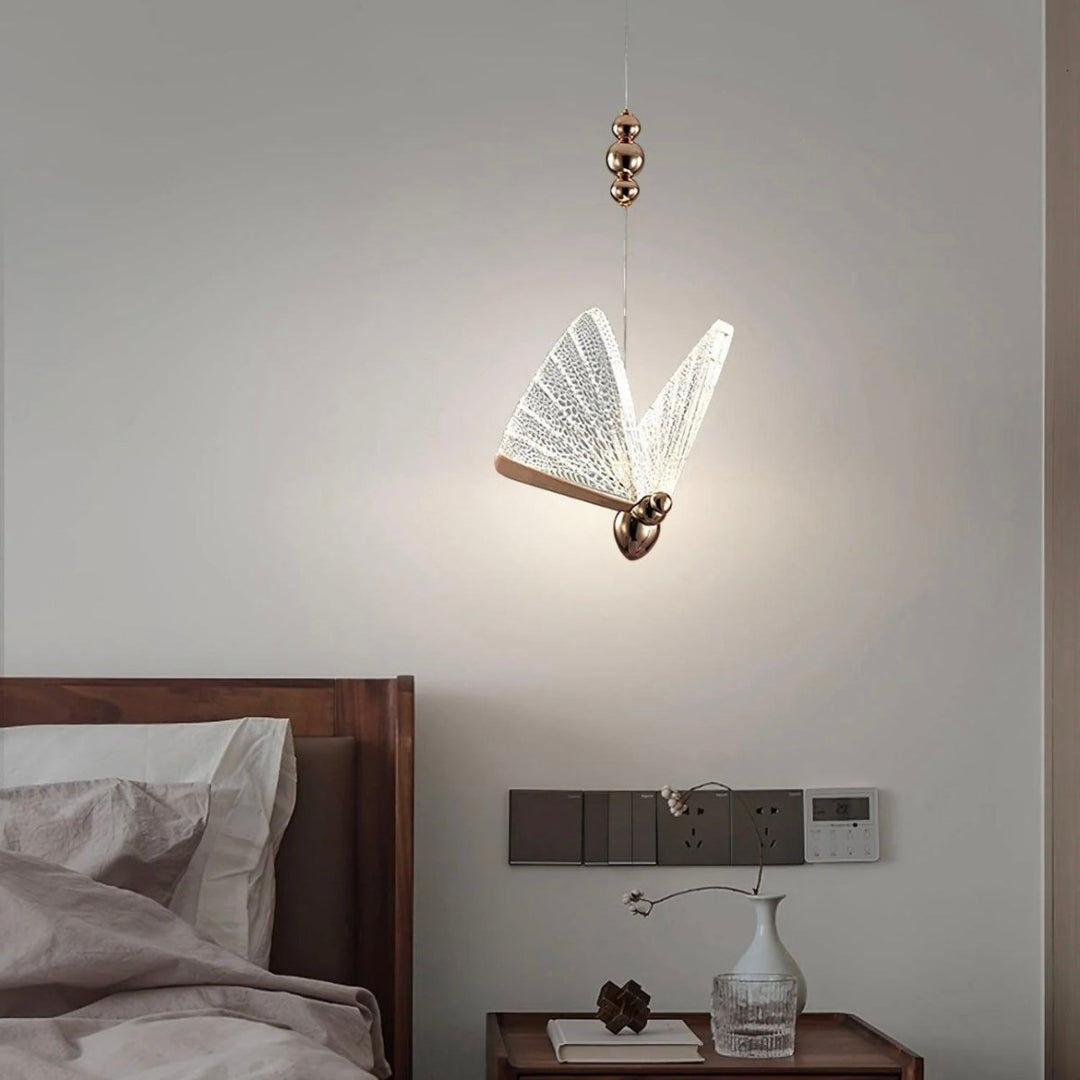 Skanto | FlareWing – Kunstnerisk sommerfuglformet LED pendellampe