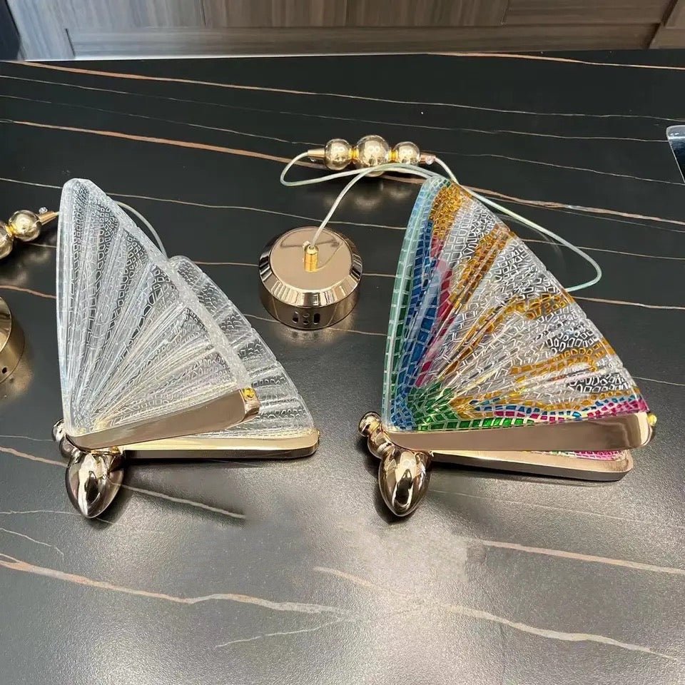 Skanto | FlareWing – Kunstnerisk sommerfuglformet LED pendellampe