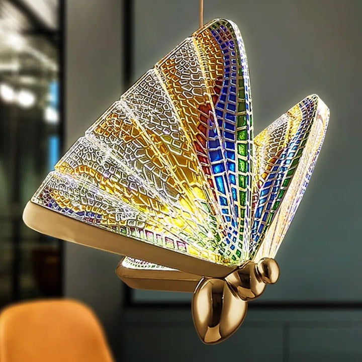 Skanto | FlareWing – Kunstnerisk sommerfuglformet LED pendellampe