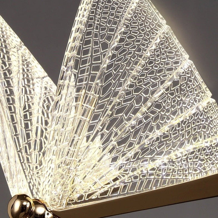 Skanto | FlareWing – Kunstnerisk sommerfuglformet LED pendellampe