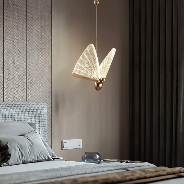 Skanto | FlareWing – Kunstnerisk sommerfuglformet LED pendellampe