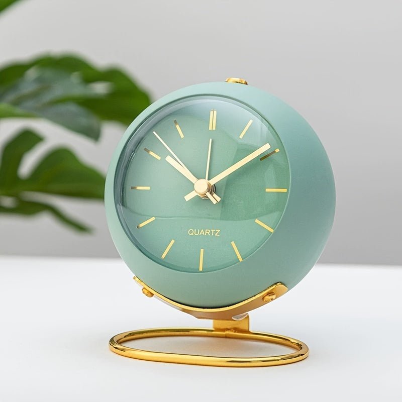 Buzzley – Retro-Analogwecker mit geräuschlosem Uhrwerk