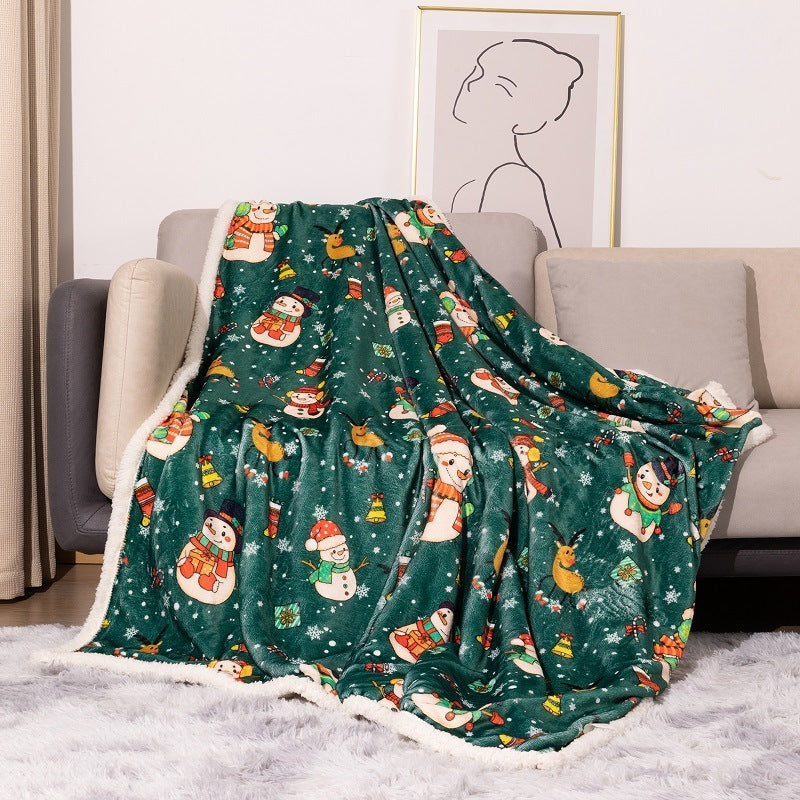 Skanto | Flanell Juleteppe Dobbeltlag