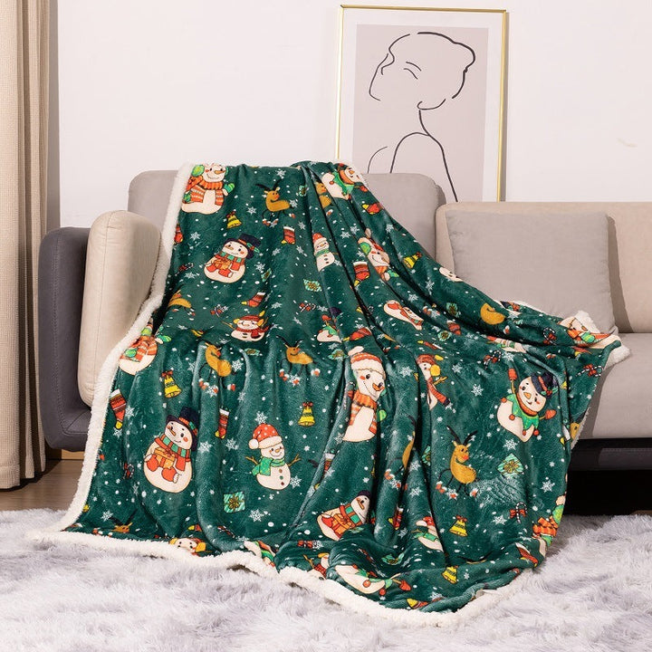 Skanto | Flanell Juleteppe Dobbeltlag
