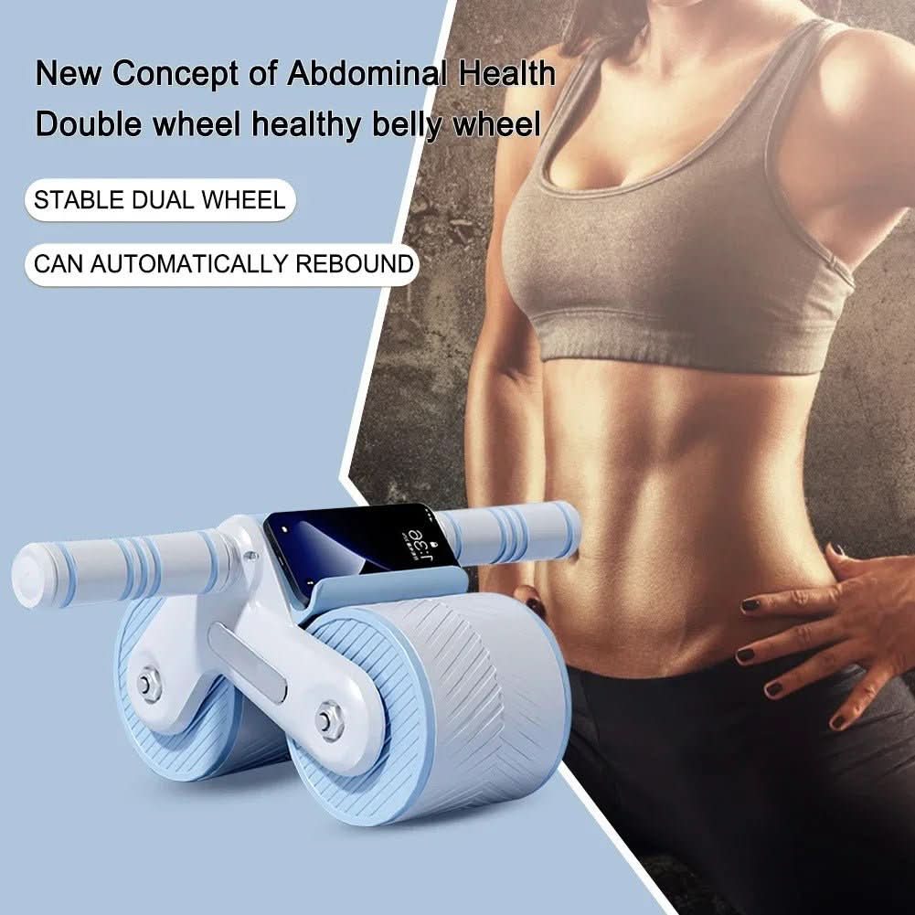 Skanto | Roller - Halkefri abdominal treninghjul med rekylfunksjon