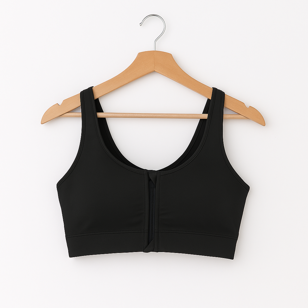 Norvo | Kvinne Sport BH med Front Glidelås Pustende