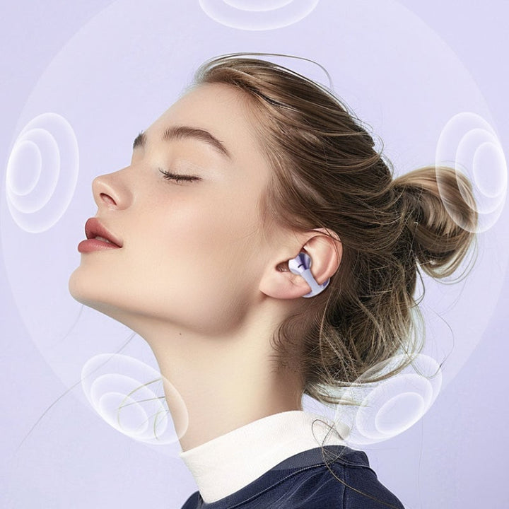Skanto | AI Oversettelse Åpen Øre Klipp Bluetooth Hodetelefoner