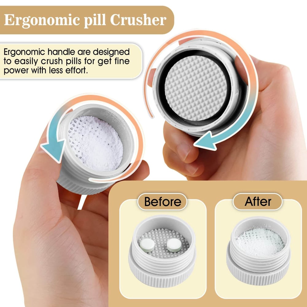 Pill cutter with dispenser | Skanto